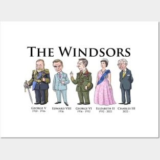 The Windsors (Horizontal Design) Posters and Art